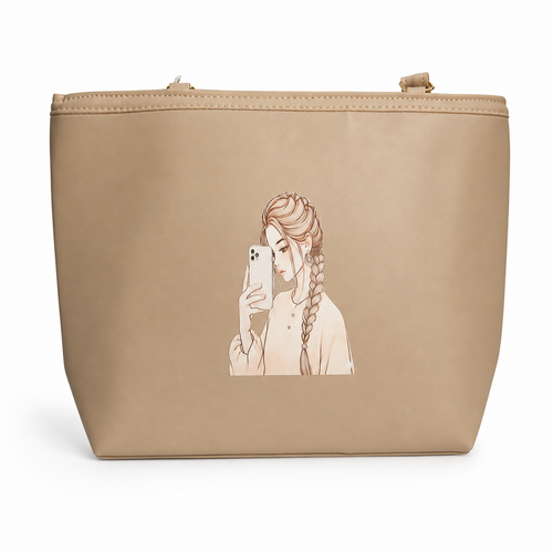 Printed Women’s Tote Bag | Casual Shoulder Bag