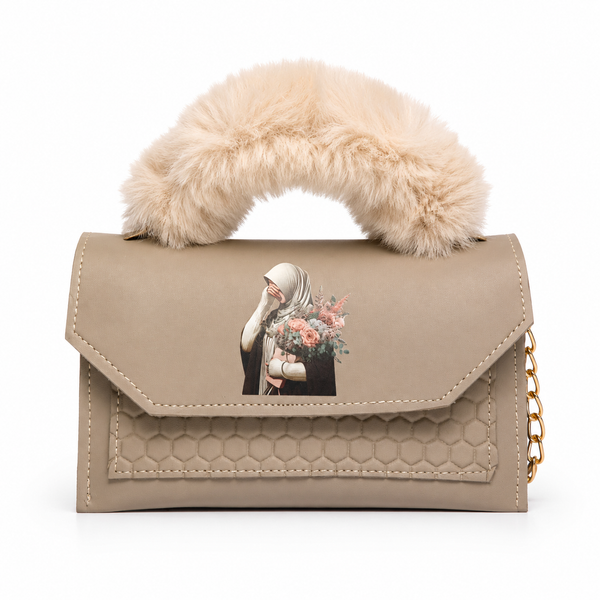 Mini Faux Fur Handbag | Women’s Crossbody Shoulder Bag
