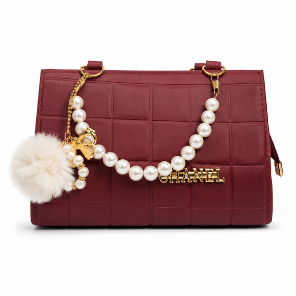 Pearl Handle Women’s Handbag | Shoulder Bag