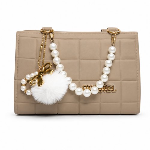 Pearl Handle Women’s Handbag | Shoulder Bag