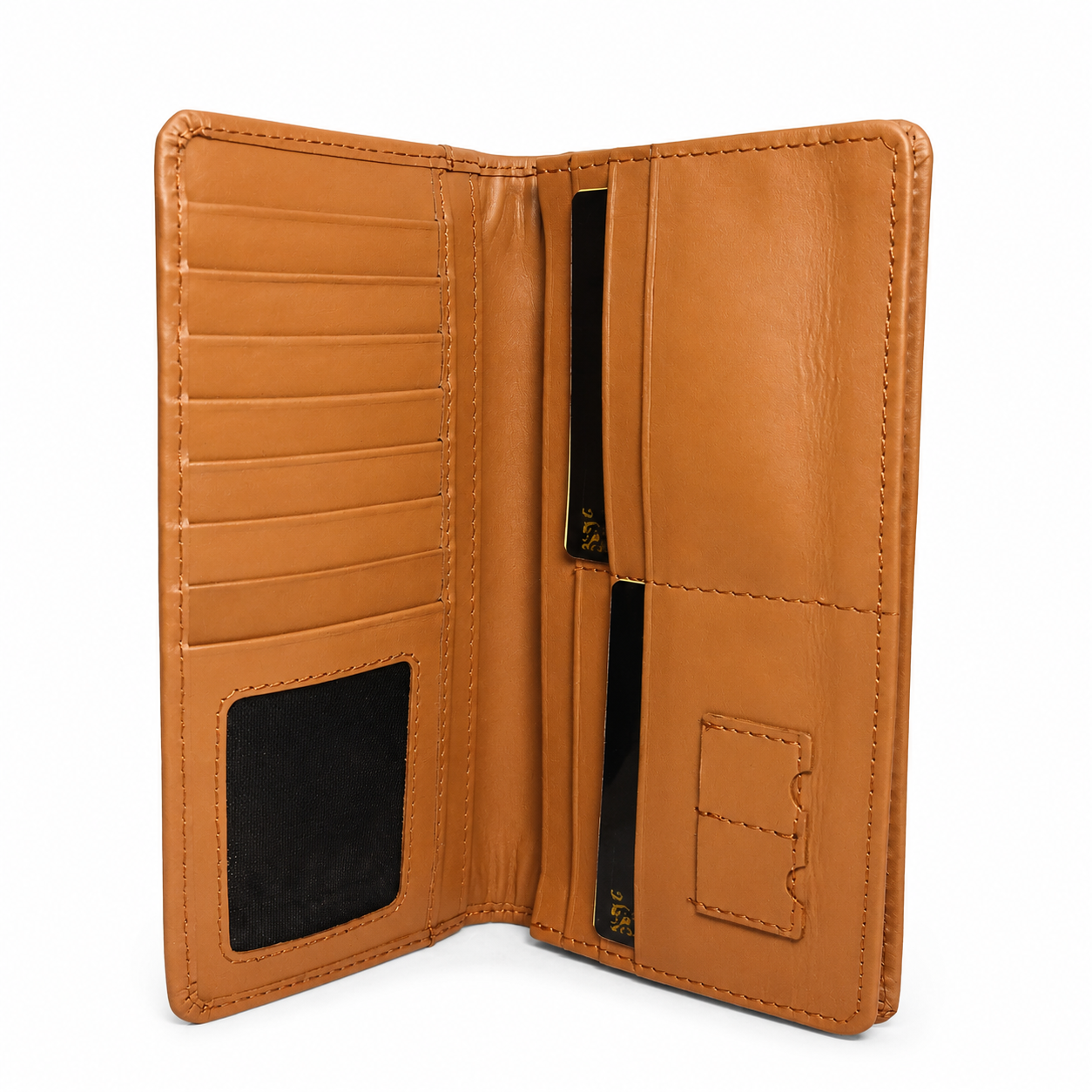 Men's Long Bifold Slim Card Holder Wallet