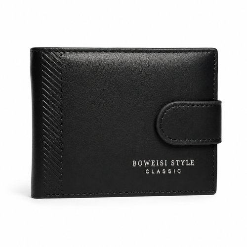 Men’s Everyday Wallet | Snap Closure Card Holder