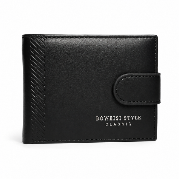 Men’s Everyday Wallet | Snap Closure Card Holder