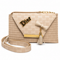 Women's Tassel Crossbody Shoulder Bag with Decorative Tassel